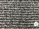 BOUCLETTE CHENILLE CAMAIEU BLANC ET NOIR - My Little Coupon - tissu - coudre