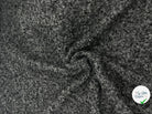 BOUCLETTE CHINÉE GRIS ET NOIR FAÇON TRICOT - My Little Coupon - tissu - coudre