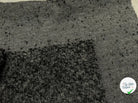 BOUCLETTE CHINÉE GRIS ET NOIR FAÇON TRICOT - My Little Coupon - tissu - coudre