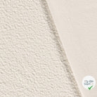 Bouclette stretch unie blanc cassé