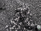 BOUCLETTE TRICOT NOIR CHINÉ GRIS - My Little Coupon - tissu - coudre