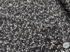 BOUCLETTE TRICOT NOIR CHINÉ GRIS - My Little Coupon - tissu - coudre
