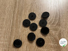 BOUTON À QUEUE 2CM DIAMÈTRE NOIR - LOT DE 5 - My Little Coupon