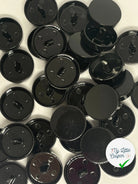 BOUTON À QUEUE EN FER NOIR 23MM - LOT DE 6 - My Little Coupon