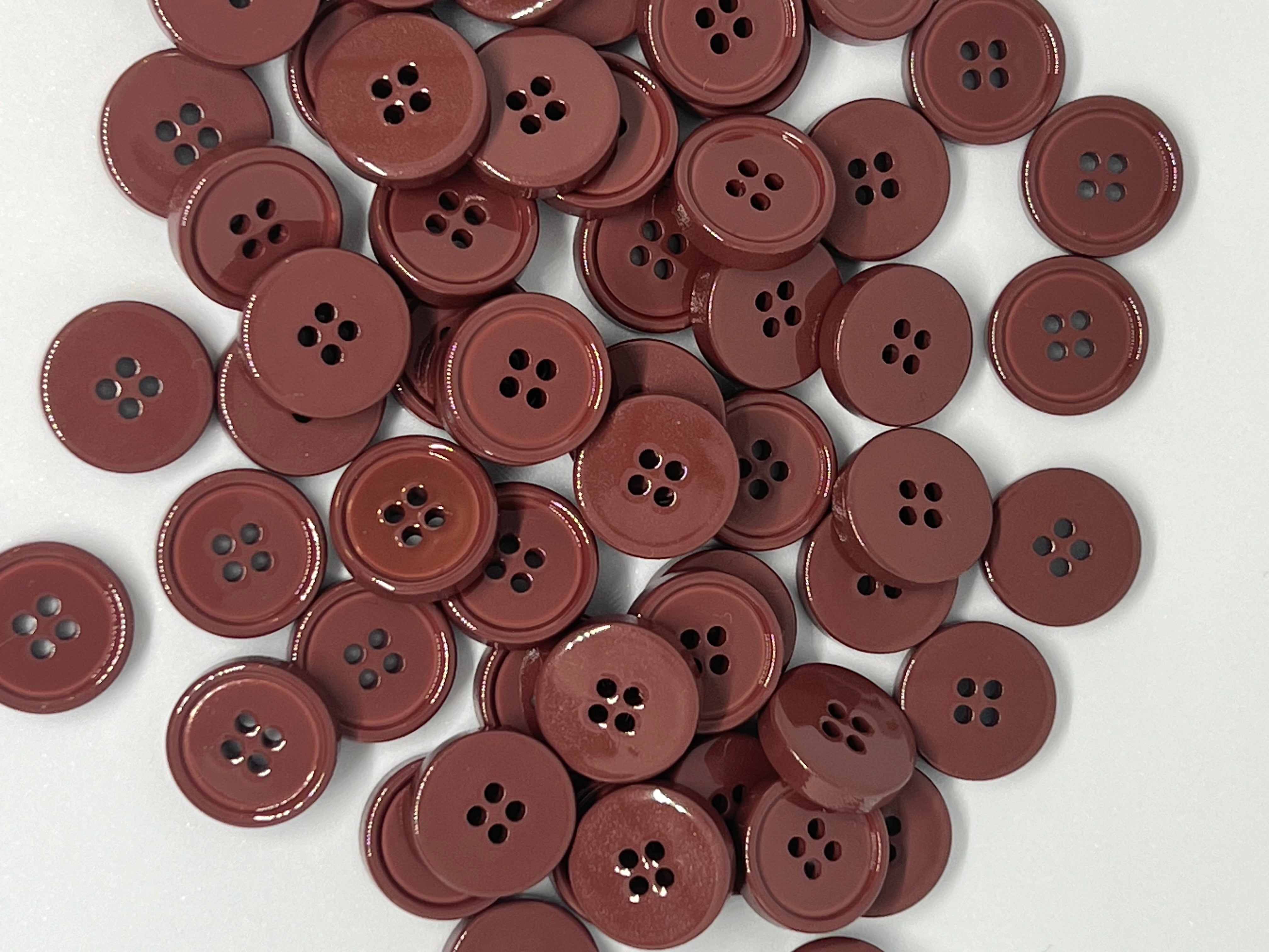 BOUTON CHOCOLAT AU LAIT 15mm - lot de 2 - My Little Coupon