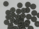 BOUTON GRIS FONCÉ 15mm - lot de 2 - My Little Coupon