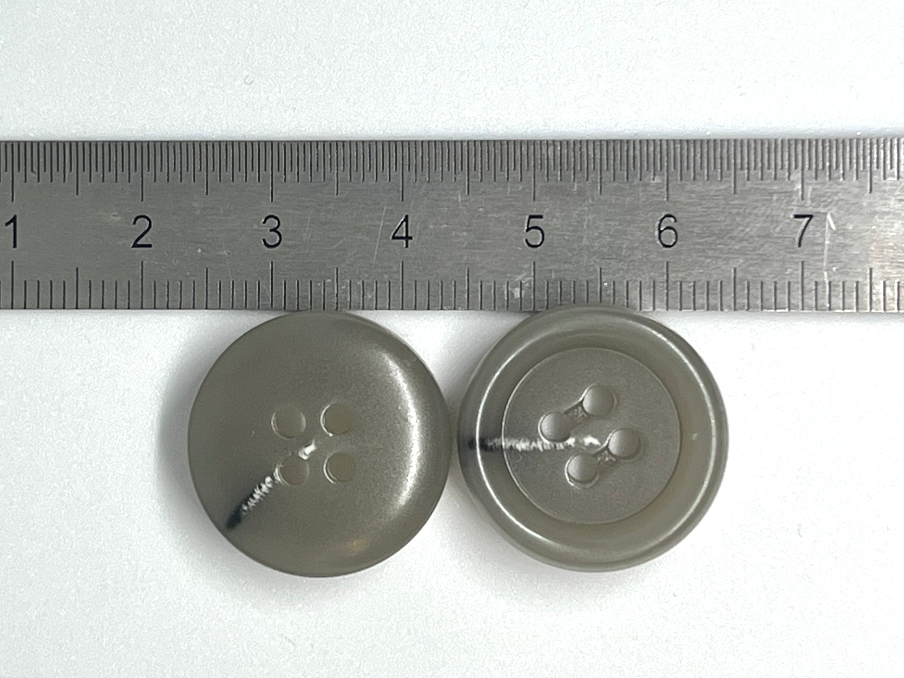 BOUTON GRIS KAKI MARBRÉ 20mm - lot de 2 - My Little Coupon