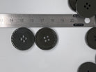 BOUTON GRIS VERT FONCÉ 23MM - lot de 2 - My Little Coupon