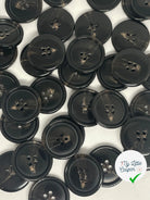 BOUTON MARRON MARBRE 23MM Lot de 2 - My Little Coupon