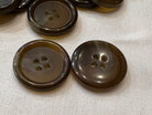 BOUTON MARRON Marbré (lot de 10) 22mm - My Little Coupon