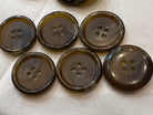 BOUTON MARRON Marbré (lot de 10) 22mm - My Little Coupon
