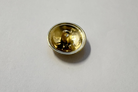 BOUTON MÉTAL DORÉ ORNEMENT ROYAL 18MM - My Little Coupon