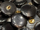 BOUTON NOIR Marbré (lot de 6) 22mm - My Little Coupon