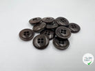 BOUTON POLYESTER 15MM TABACCO - My Little Coupon - tissu - coudre