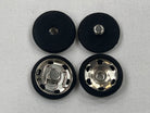 BOUTON PRESSION RECOUVERT À COUDRE NOIR (LOT DE 6) - My Little Coupon
