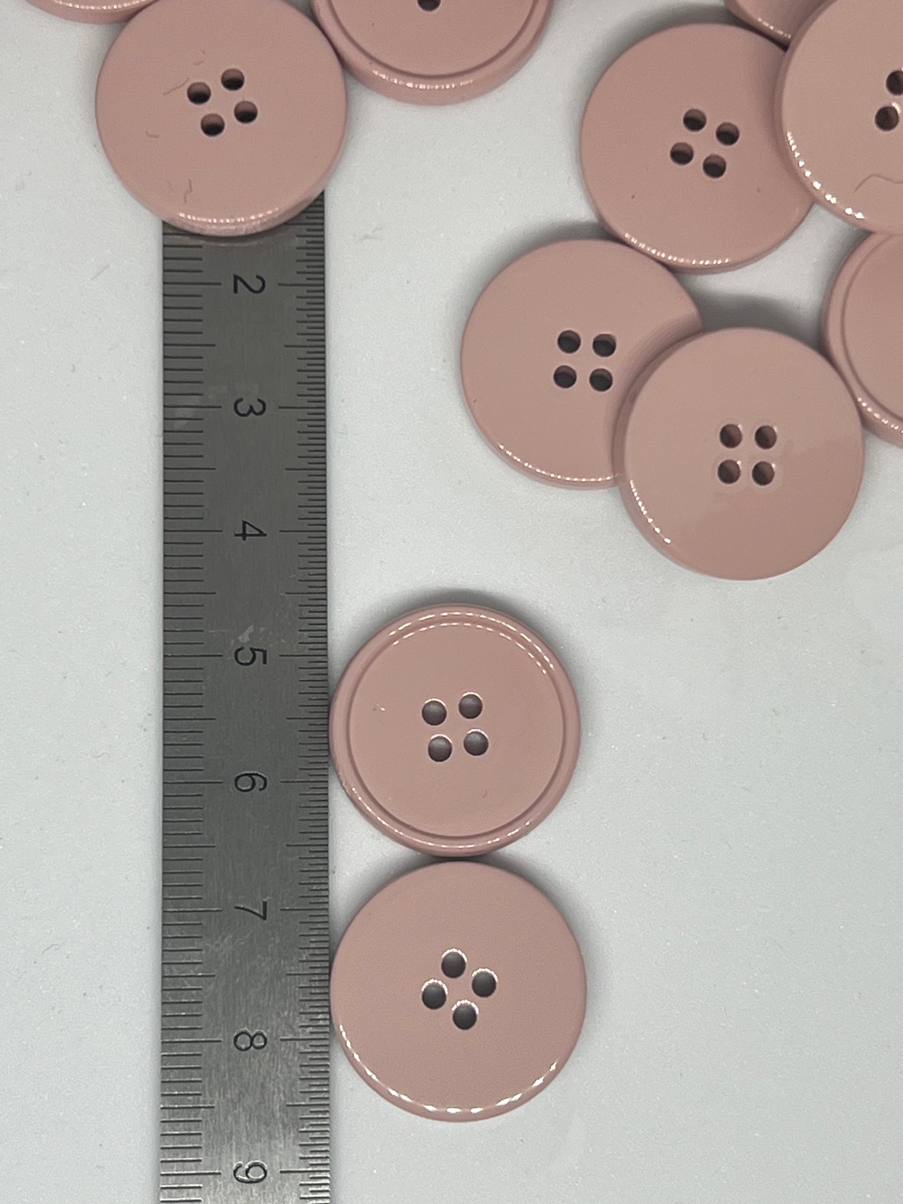 BOUTON ROSE BABYDOLL 20mm - lot de 2 - My Little Coupon