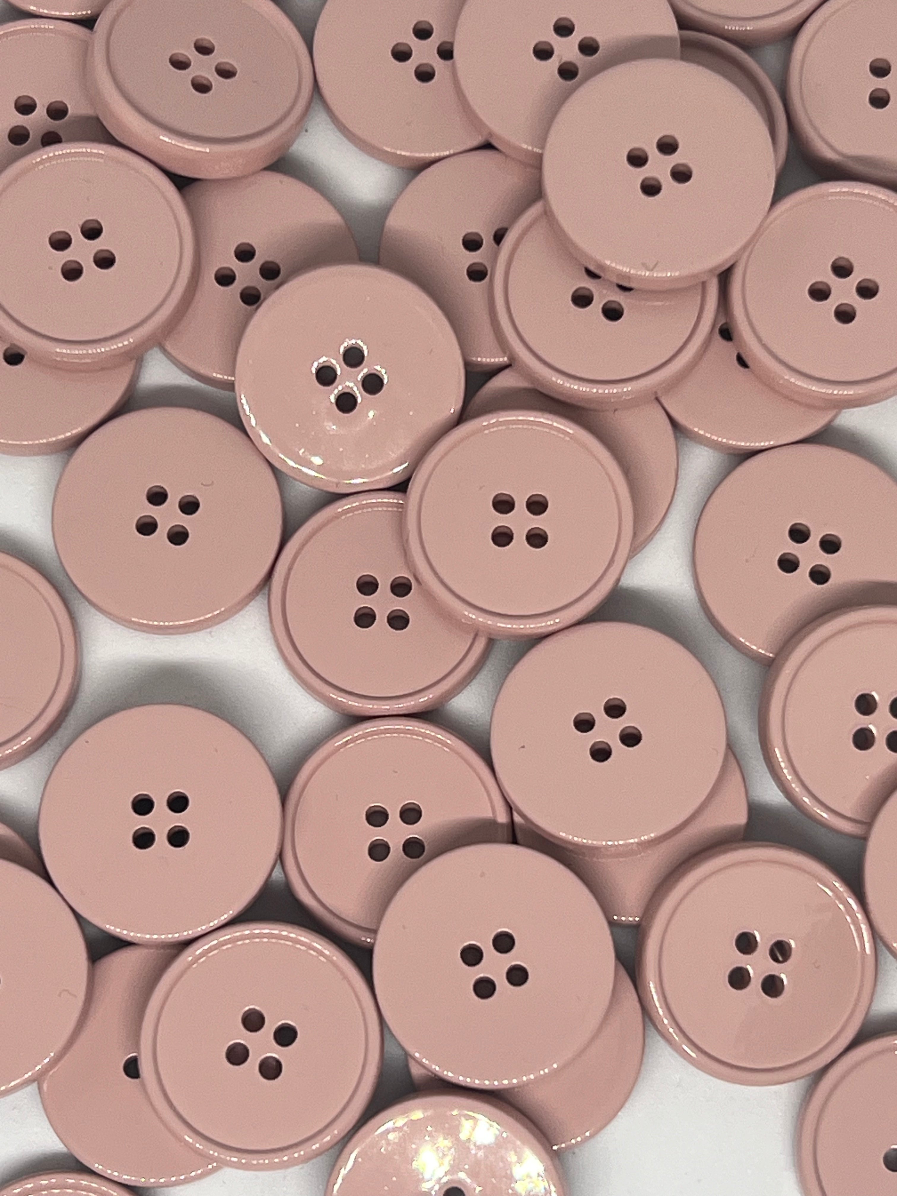 BOUTON ROSE BABYDOLL 20mm - lot de 2 - My Little Coupon