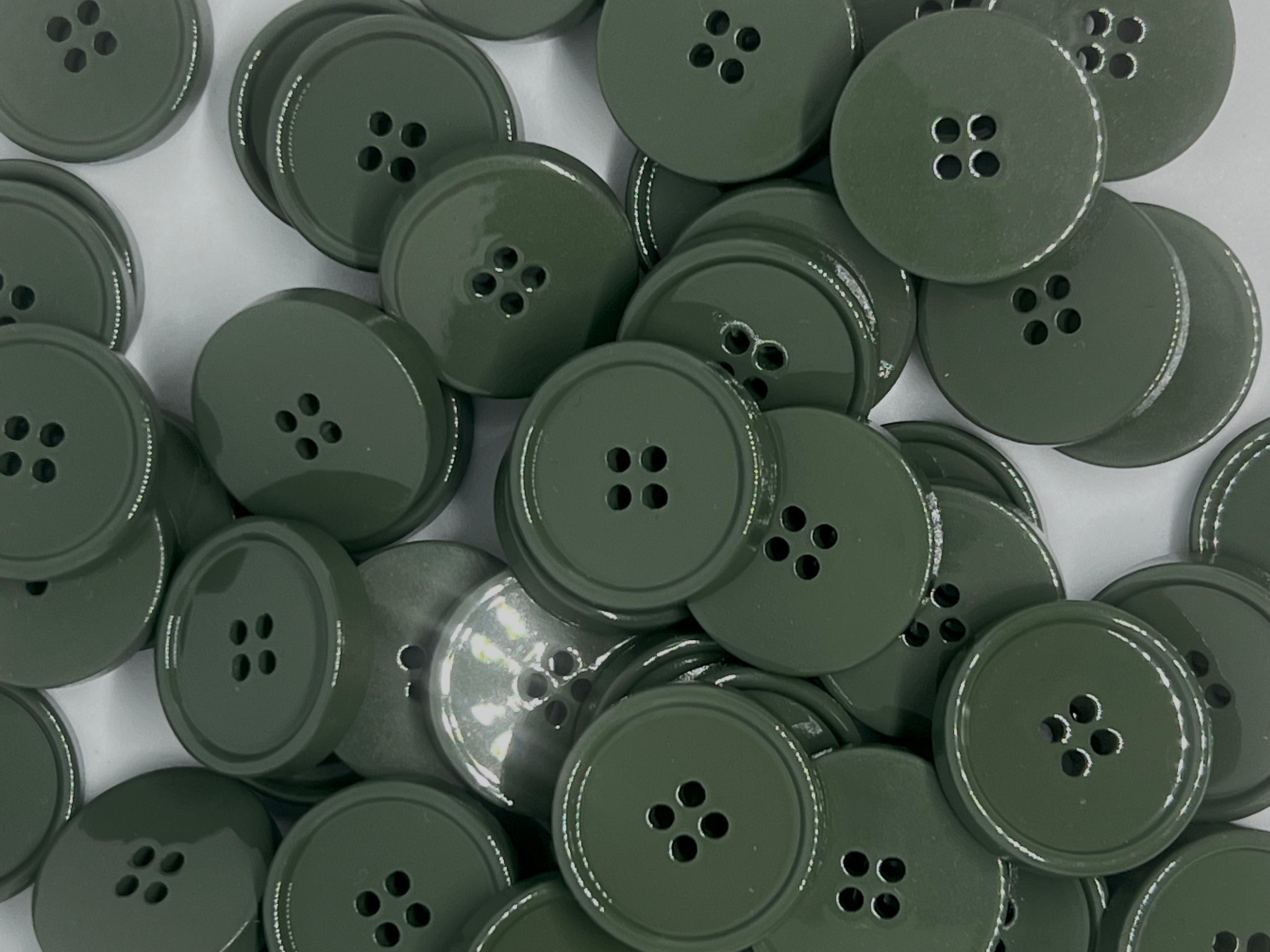 BOUTON VERT 20mm - lot de 2 - My Little Coupon