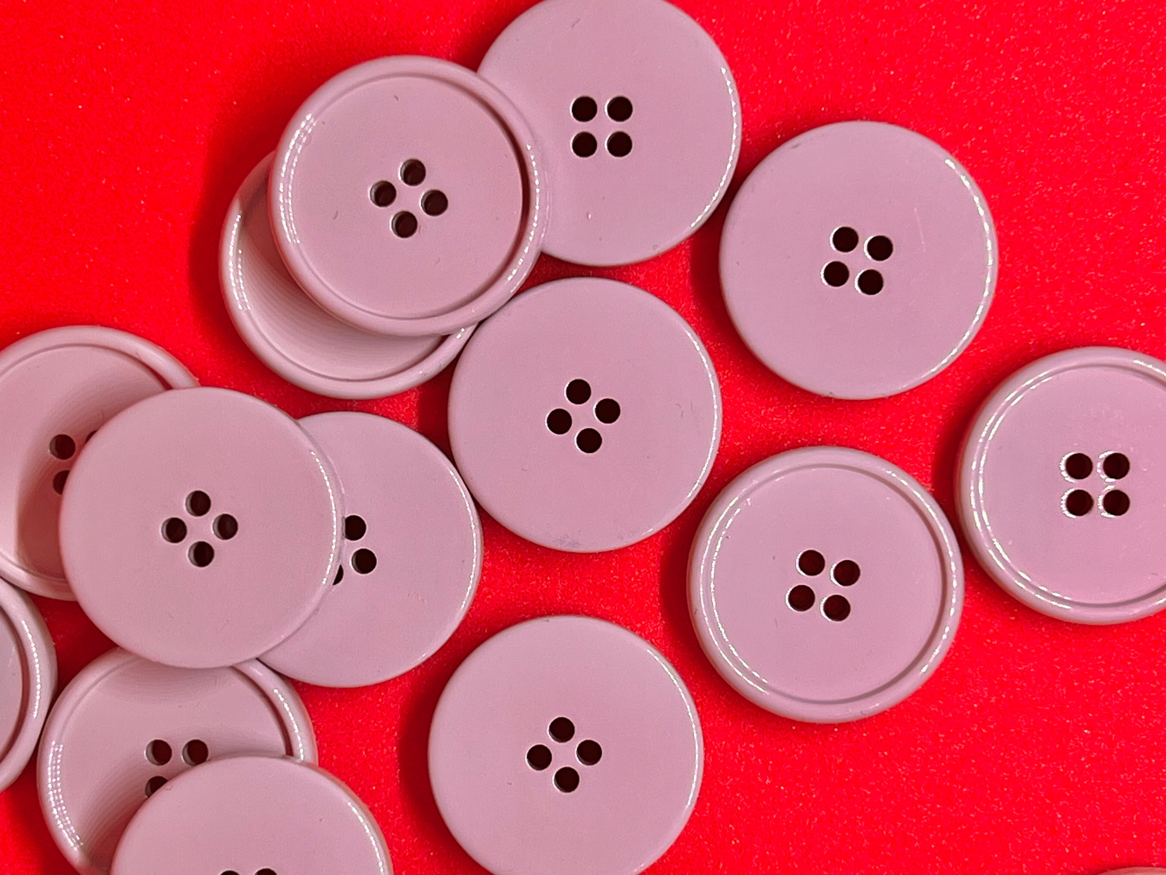 BOUTON VIEUX ROSE 23MM - lot de 2 - My Little Coupon