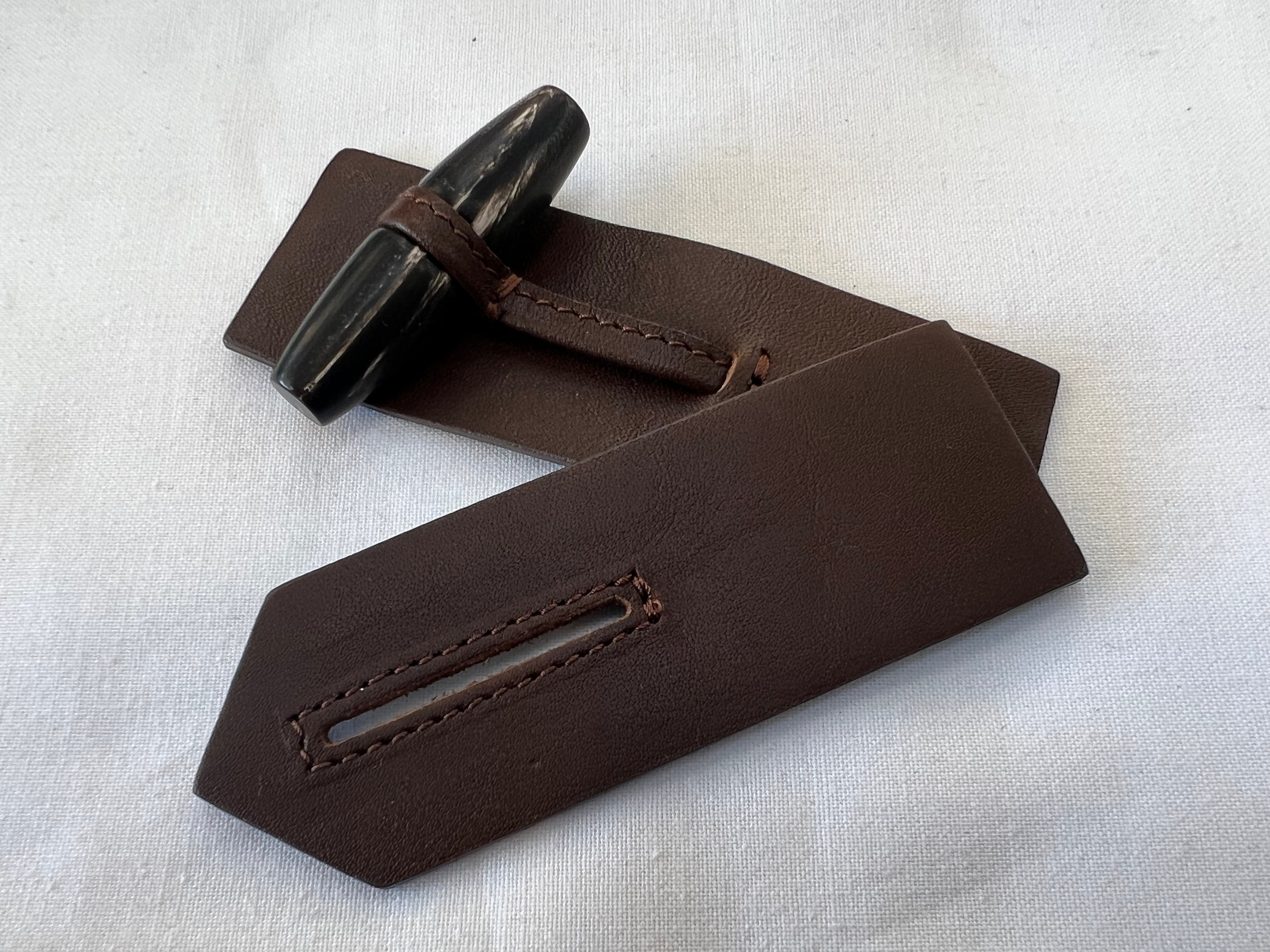 BRANDEBOURG CUIR MARRON - My Little Coupon