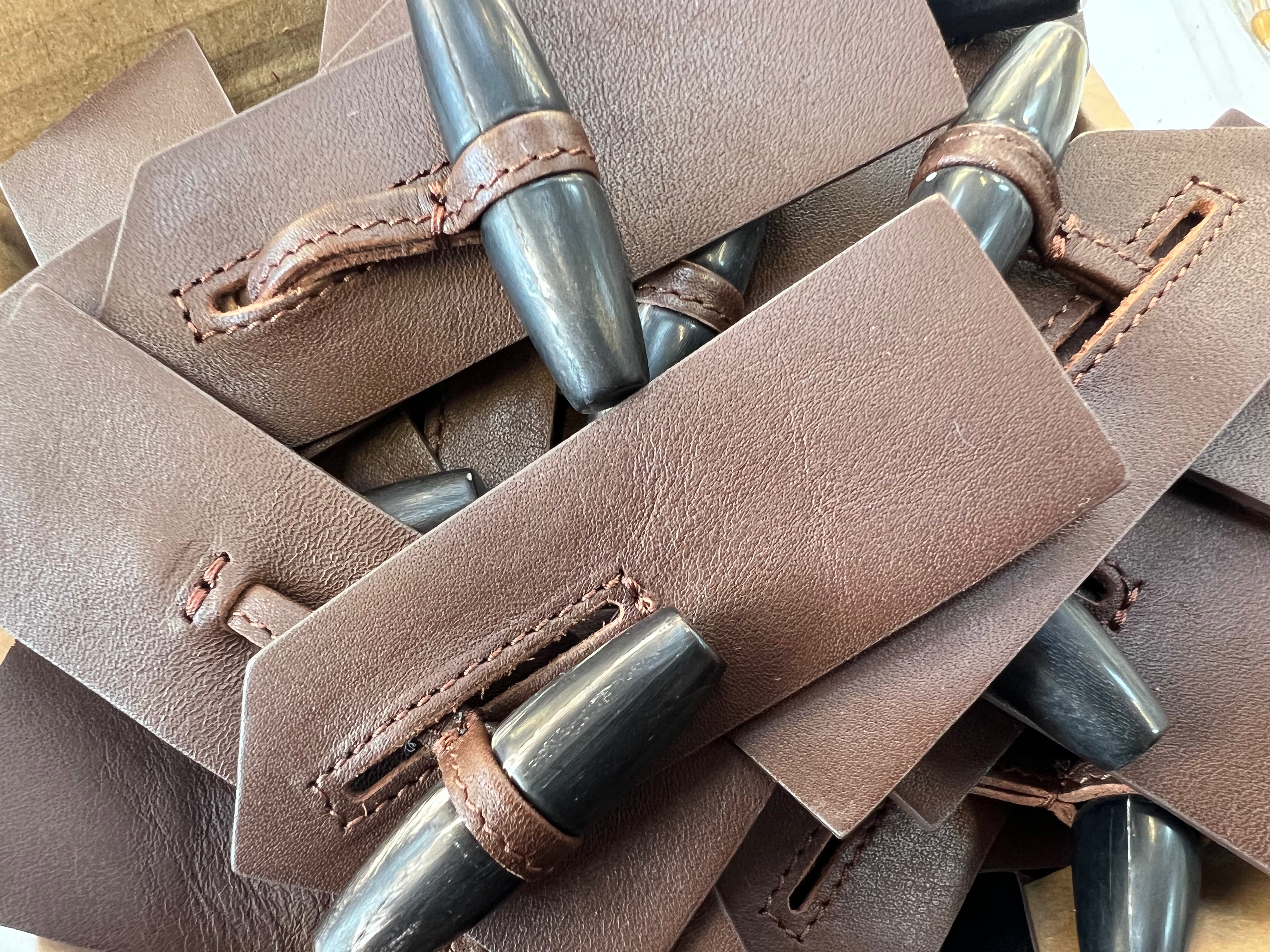 BRANDEBOURG CUIR MARRON - My Little Coupon