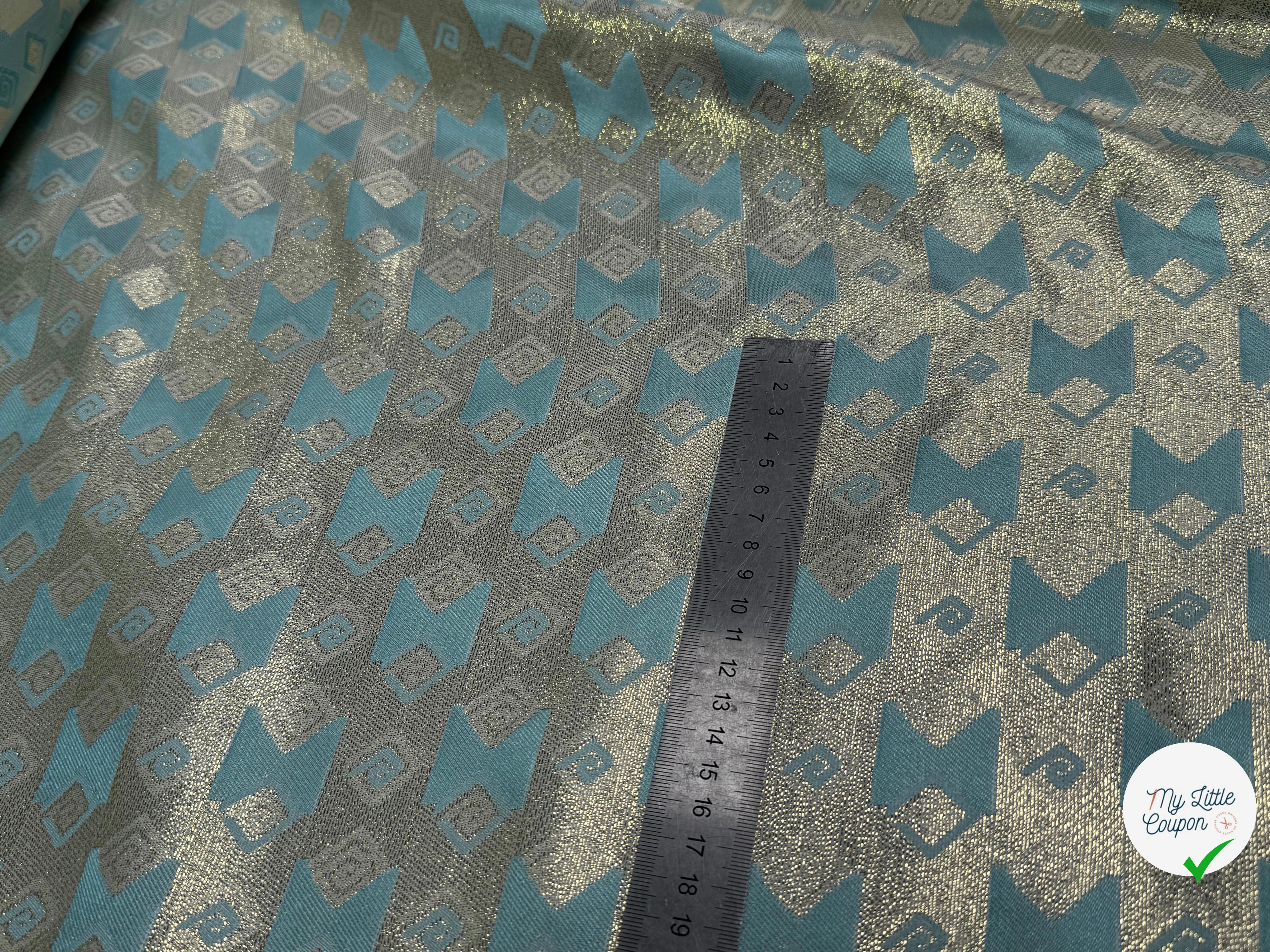 BROCARD ARGENTÉ BABY BLUE - My Little Coupon