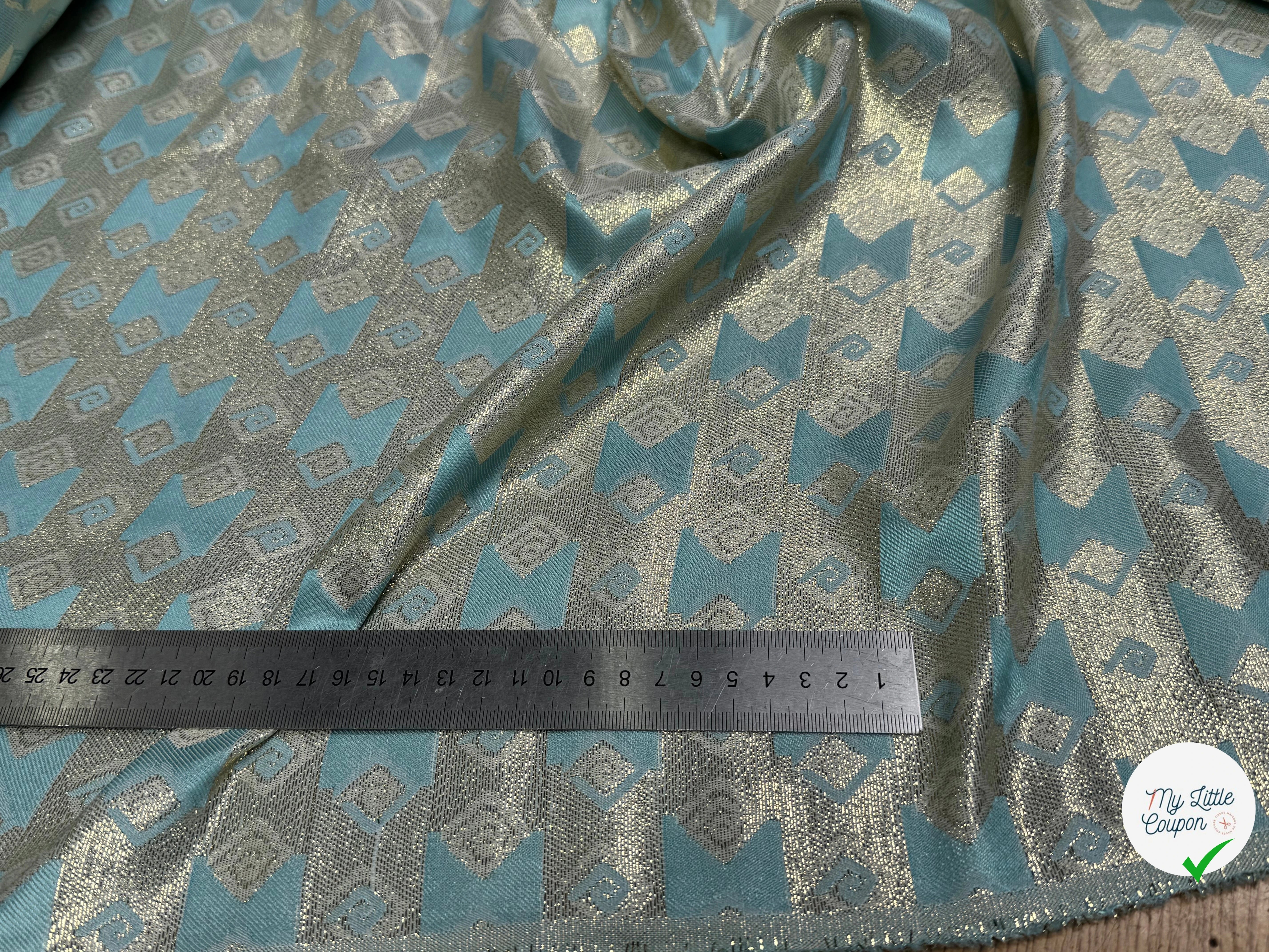 BROCARD ARGENTÉ BABY BLUE - My Little Coupon