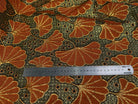 BROCARD ARGENTÉ FEUILLAGES ORANGE GOLD - My Little Coupon