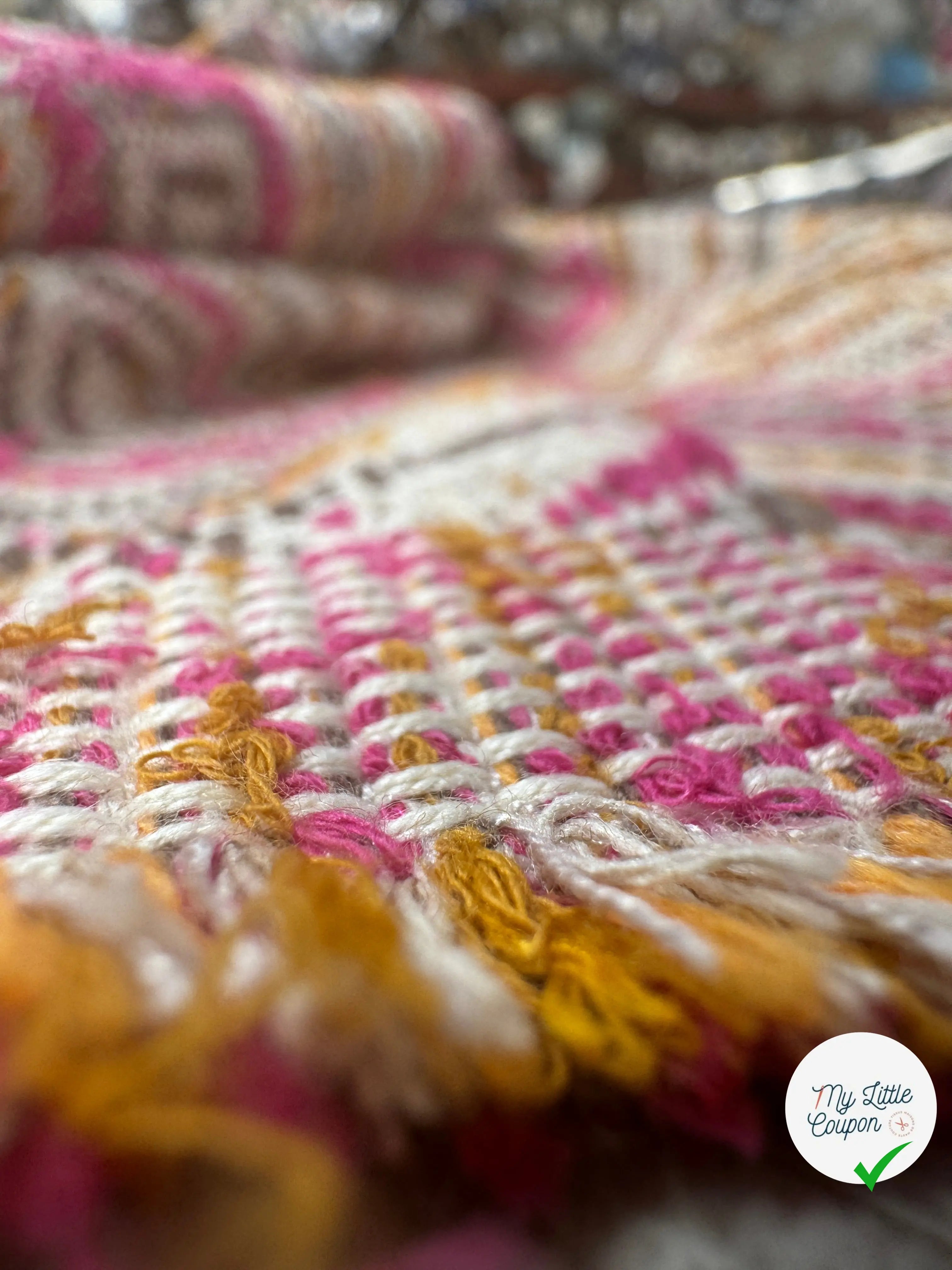 BROCARD DE COTON LOSANGES - My Little Coupon