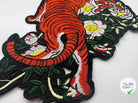 BRODERIE D’ORNEMENT TIGRE ORANGE - My Little Coupon - tissu - coudre