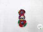 BRODERIE PERLÉE 3 CERCLES - My Little Coupon - tissu - coudre