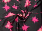 BUBBLE CREPE BLACK & PINK STARS MLC INTERN