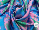 BUBBLE CREPE COLOR BLUE NUAGE DE ROSE MLC INTERN