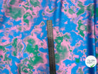BUBBLE CREPE COLOR BLUE NUAGE DE ROSE MLC INTERN