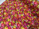 BUBBLE CRÊPE FLEURI FOND NOIR MLC INTERN
