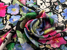 BUBBLE CREPE FLOWER BLUE & PINK SUMMER MLC INTERN