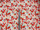BUBBLE CRÊPE MULTITUDE DE FLEURS FIRE RED MLC INTERN