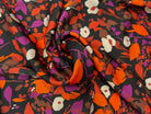 BUBBLE CRÊPE NOIR FLEURS D'AUTOMNE MLC INTERN