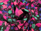 BUBBLE CRÊPE NOIR PÉTALES COLORÉS MLC INTERN
