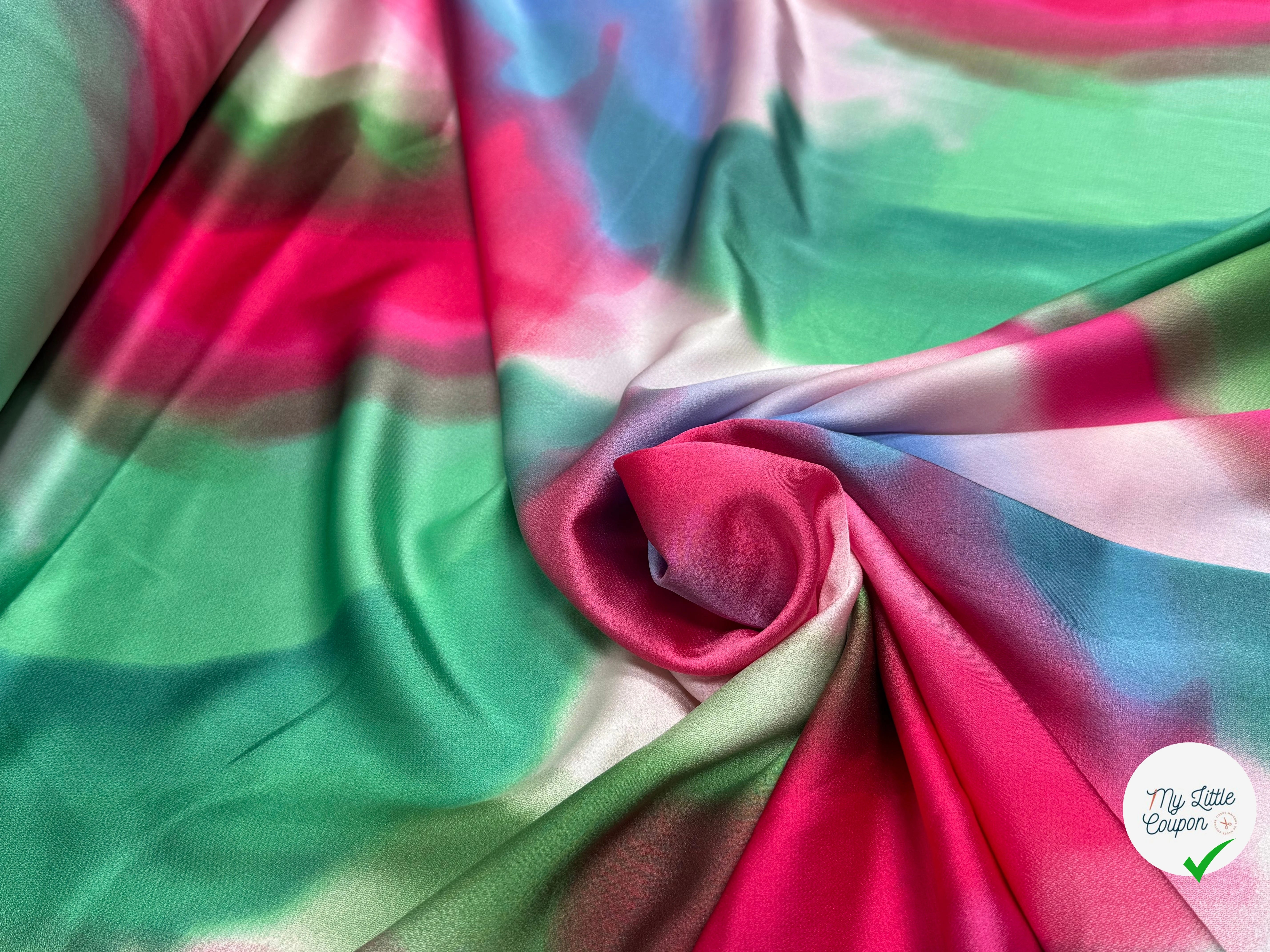 BUBBLE SATIN PRINTED CLOUD - My Little Coupon