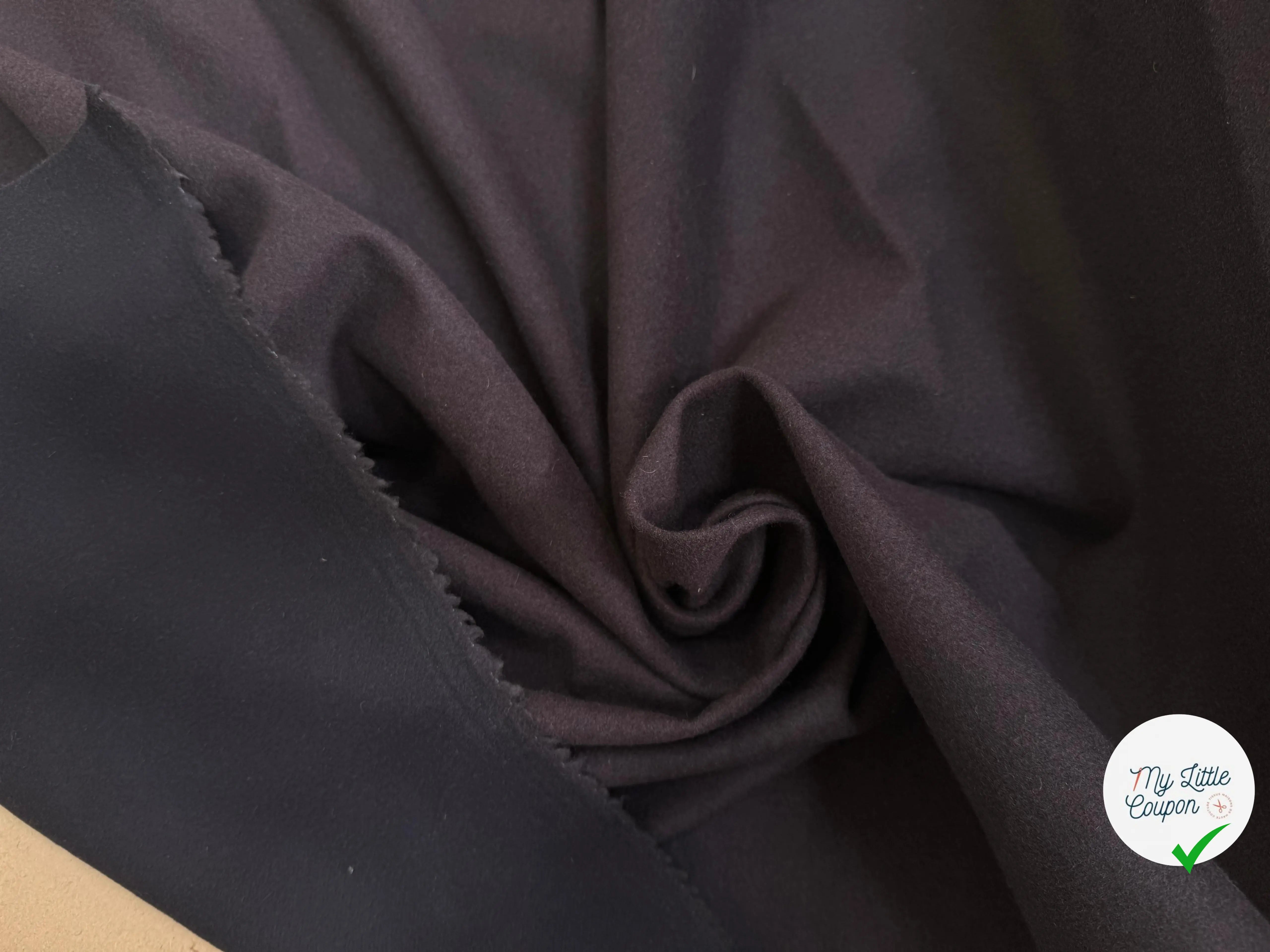 CABAN AUBERGINE MARRON 80% LAINE VIERGE - My Little Coupon