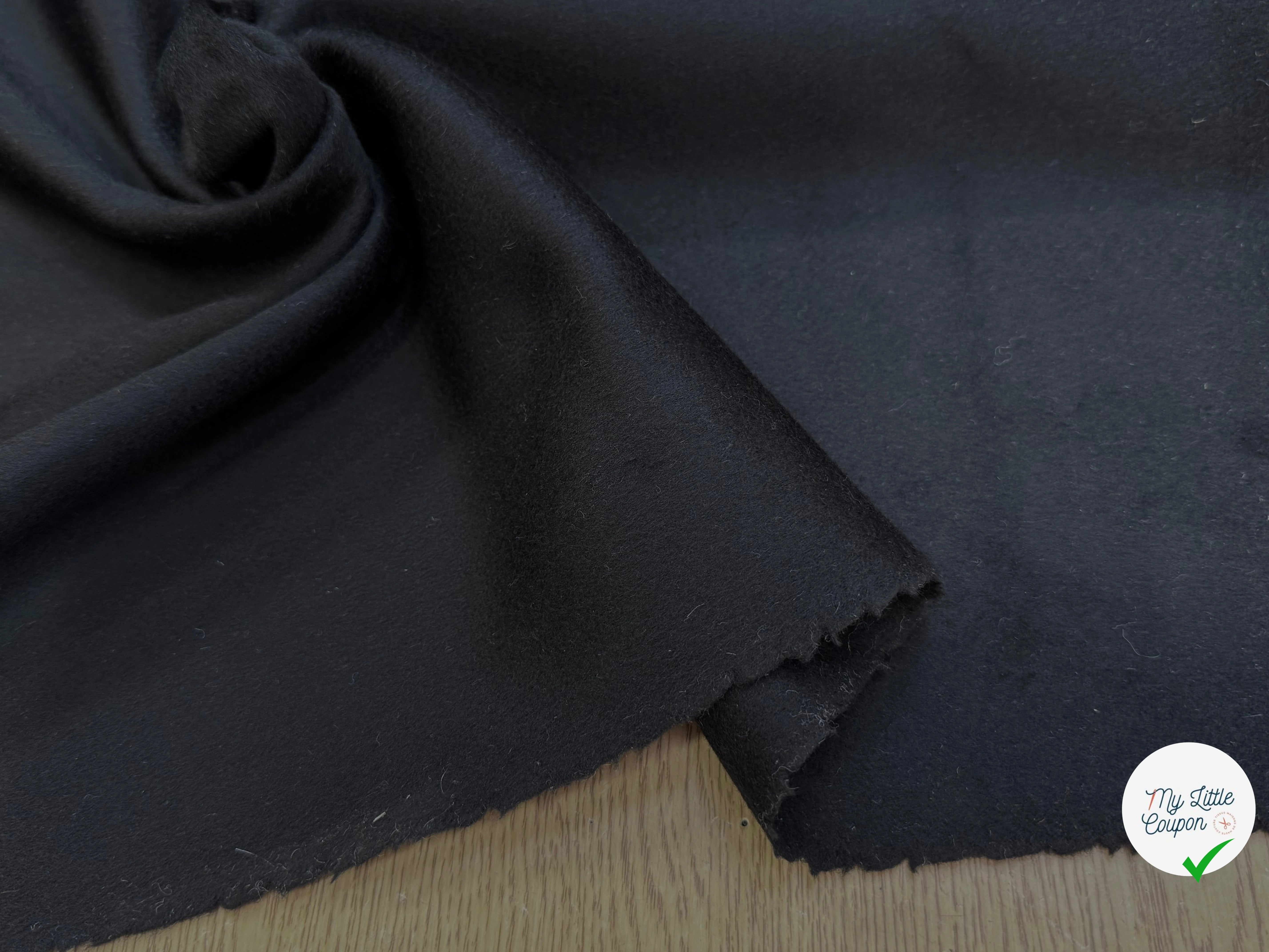 CABAN DE LAINE BEAU TOUCHER NOIR - My Little Coupon