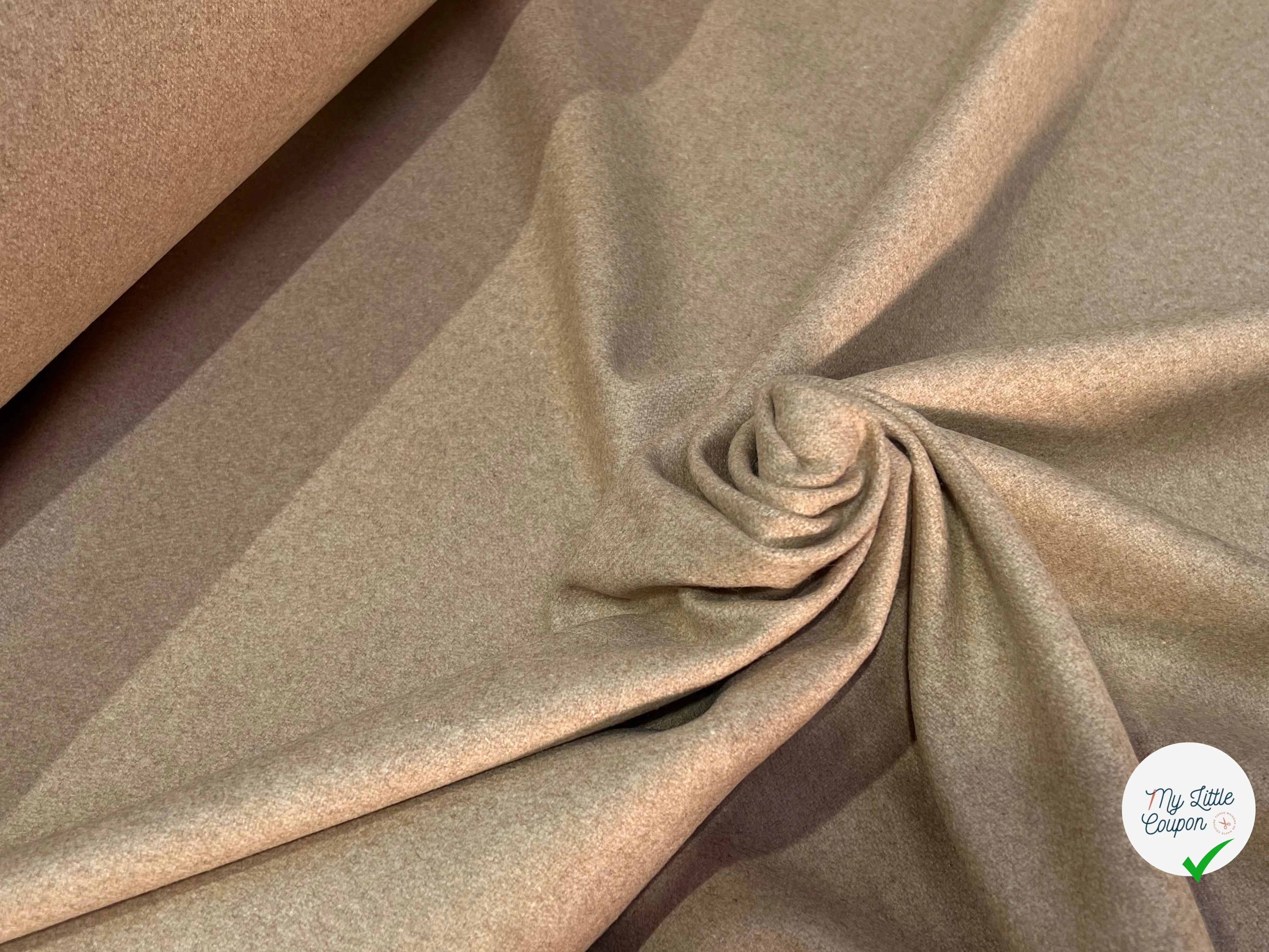 CABAN DE LAINE BEIGE CHAMOIS - My Little Coupon