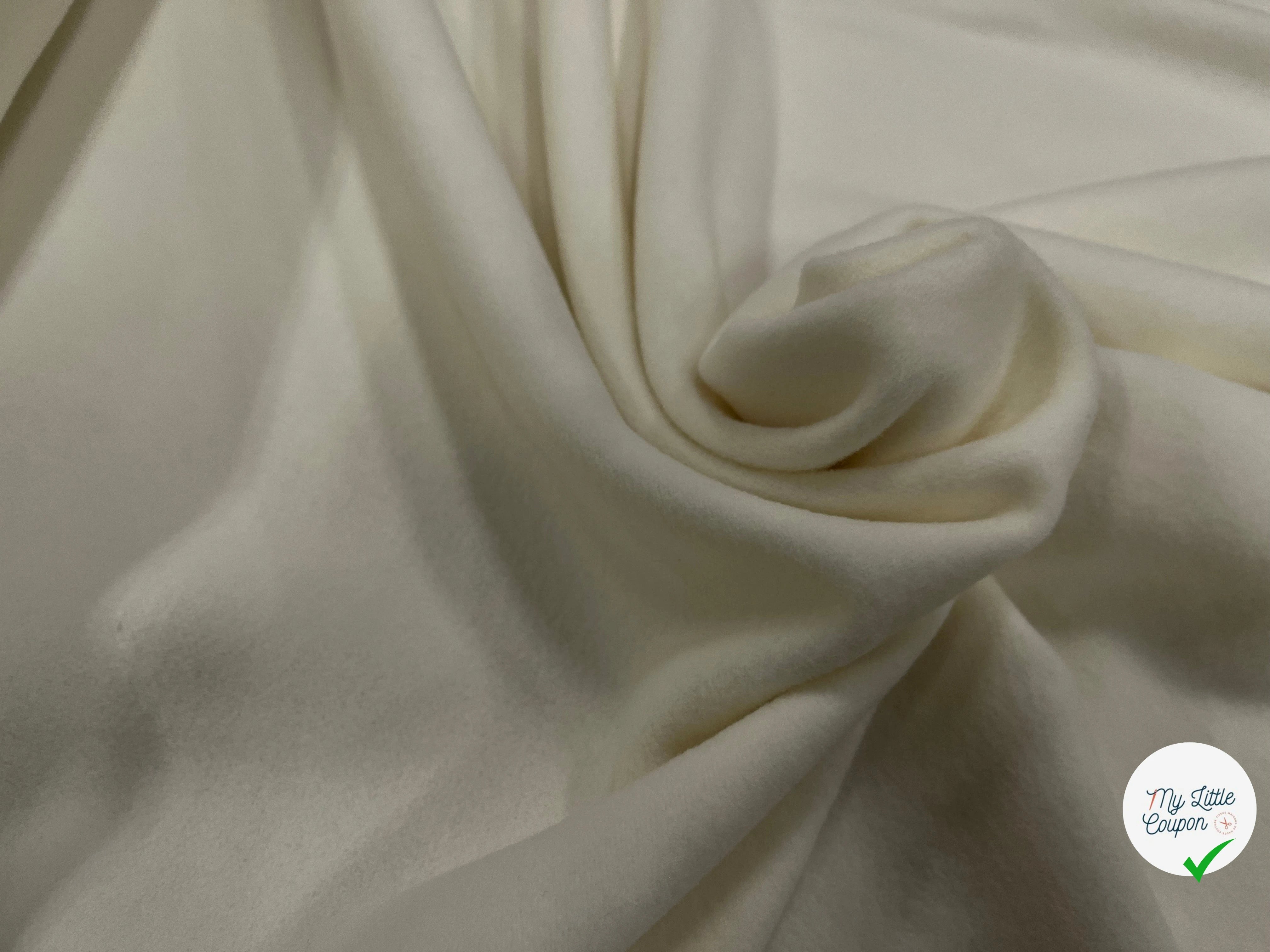 CABAN DE LAINE ÉCRU ENVERS TOUT DOUX 140CM - My Little Coupon