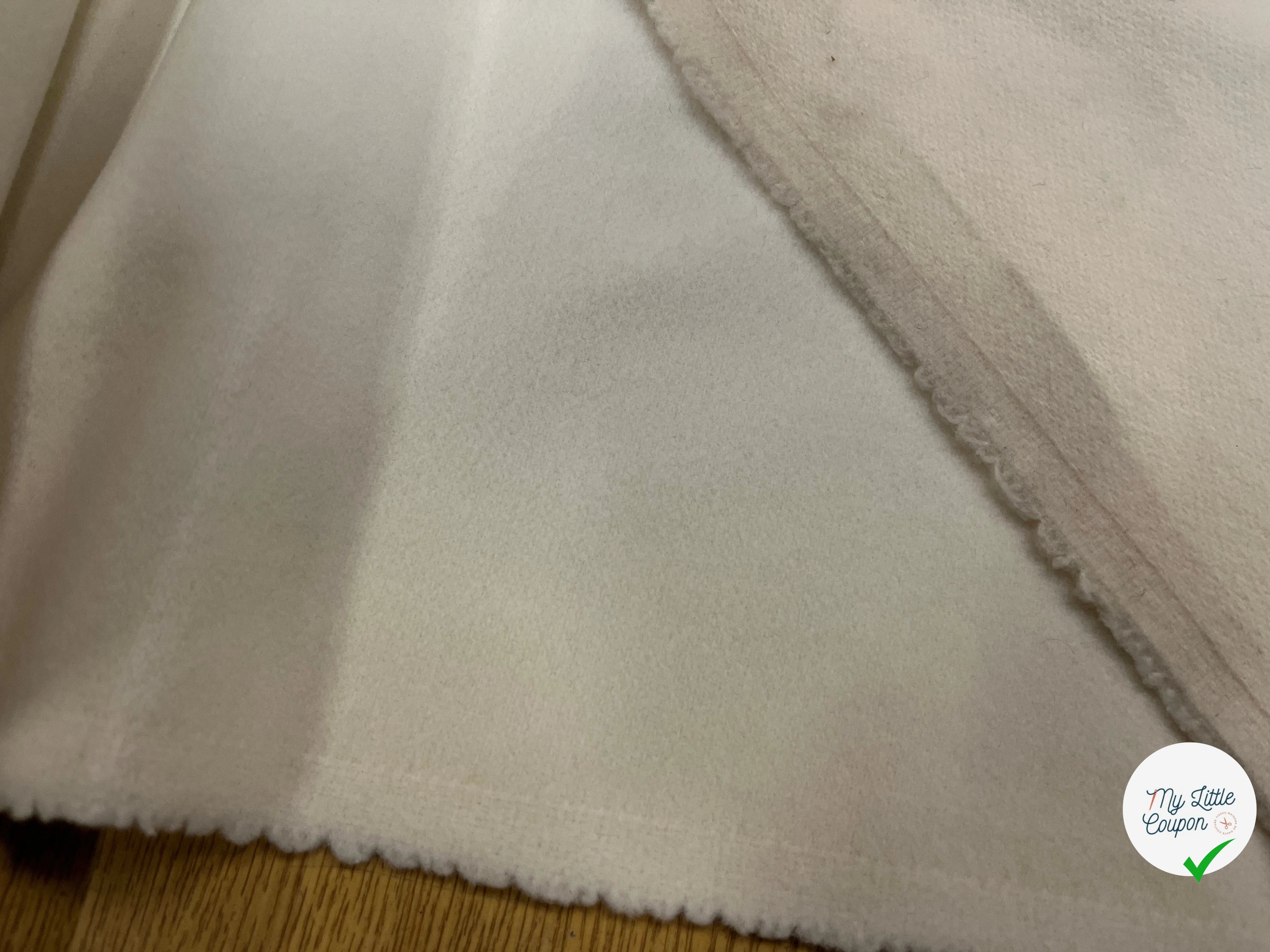 CABAN DE LAINE ÉCRU ENVERS TOUT DOUX 140CM - My Little Coupon