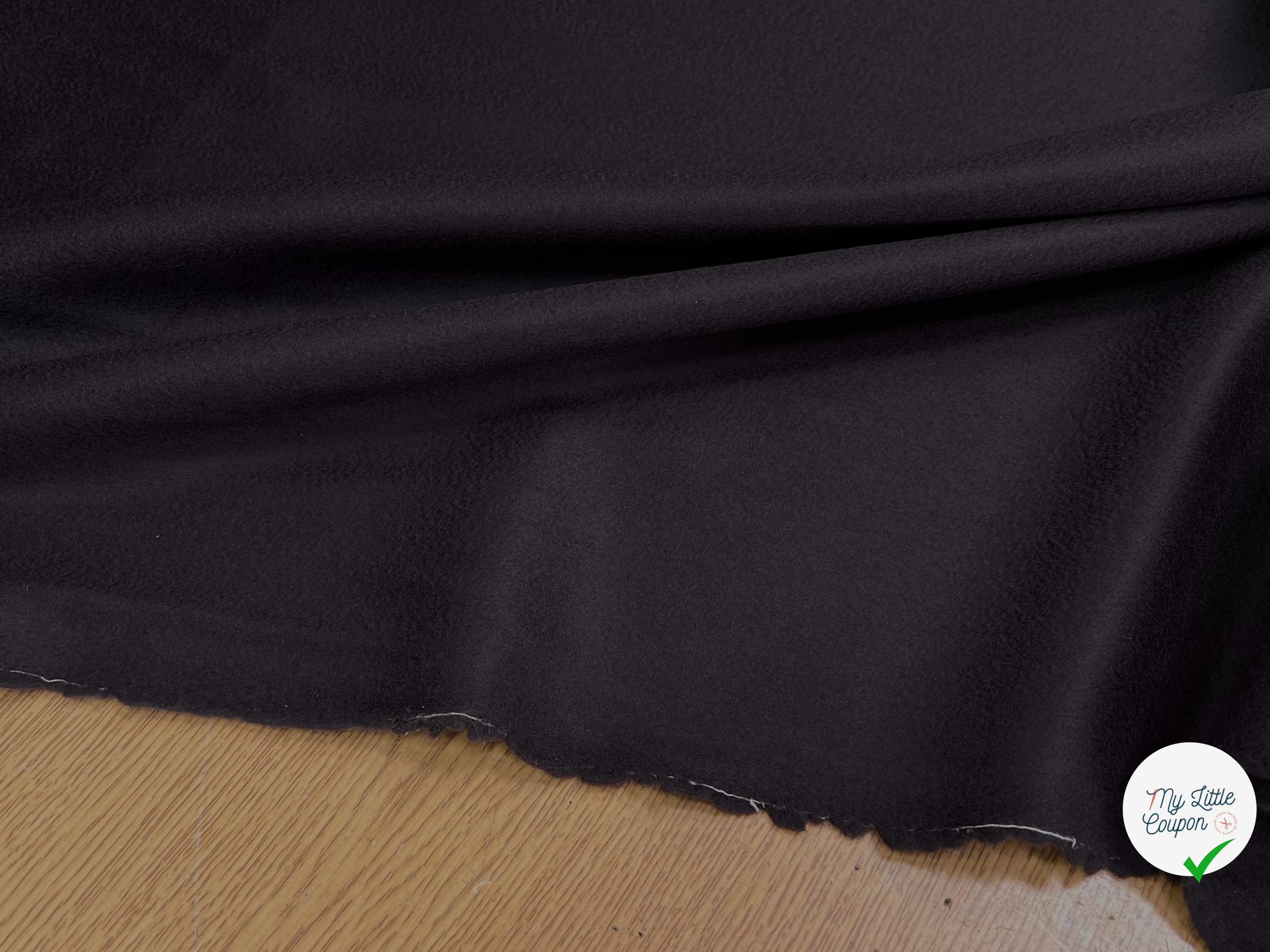 CABAN DE LAINE MARRON AUBERGINE - My Little Coupon