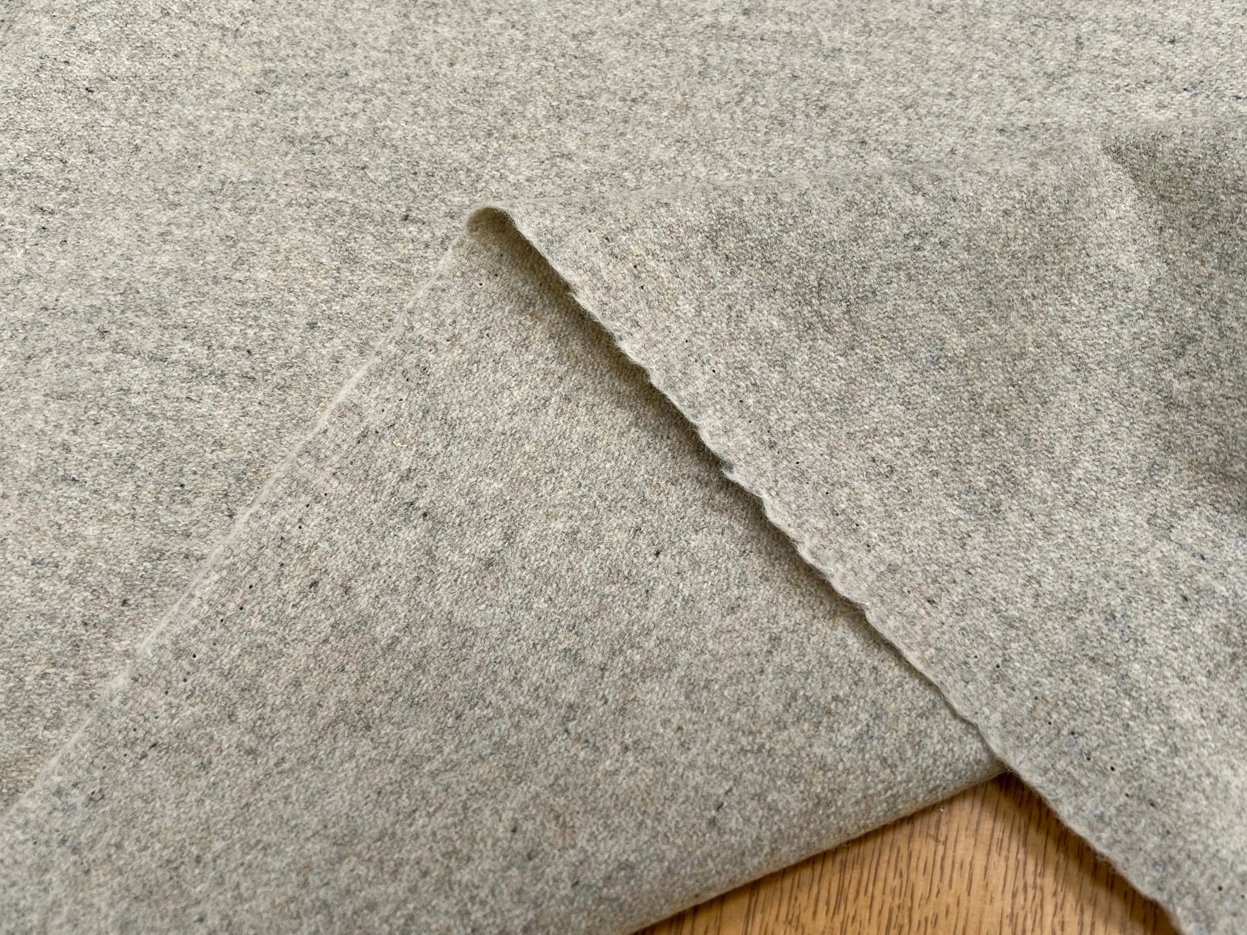 CABAN DE LAINE SABLE CHINÉ 100% LAINE FABRICATION FRAÇAISE - My Little Coupon