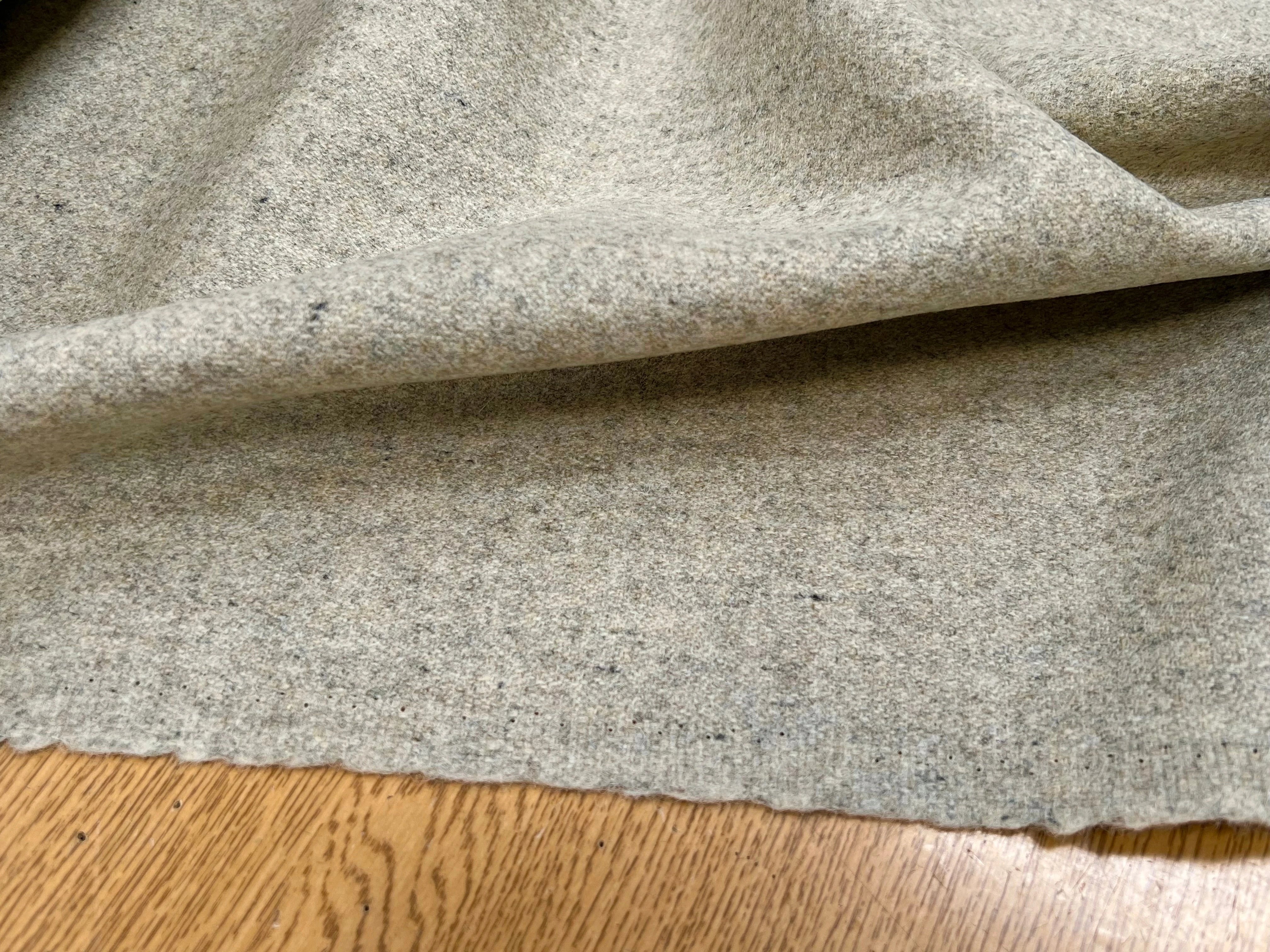 CABAN DE LAINE SABLE CHINÉ 100% LAINE FABRICATION FRAÇAISE - My Little Coupon