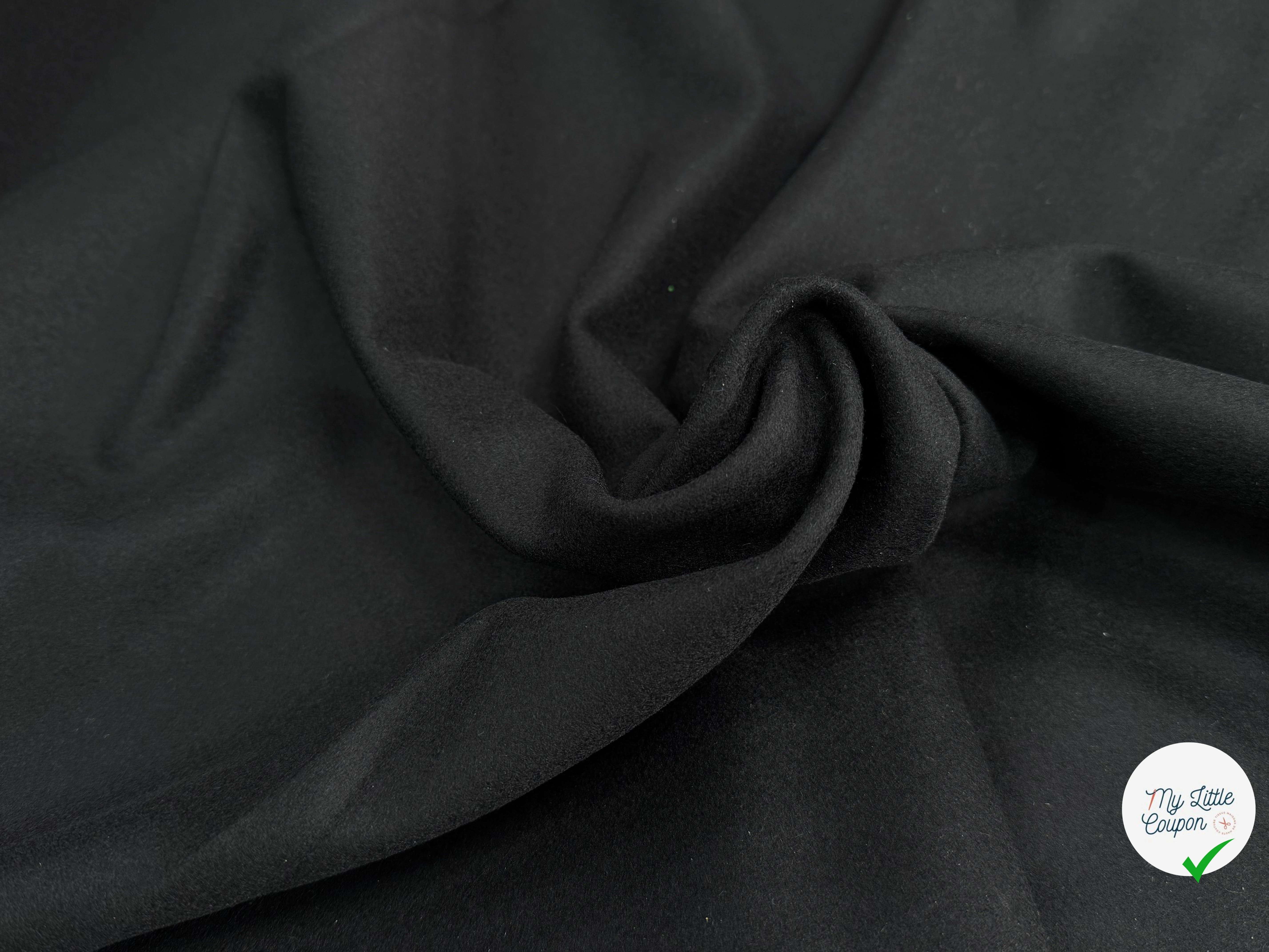 CABAN DE LAINE SUBLIME NOIR 100% LAINE - My Little Coupon