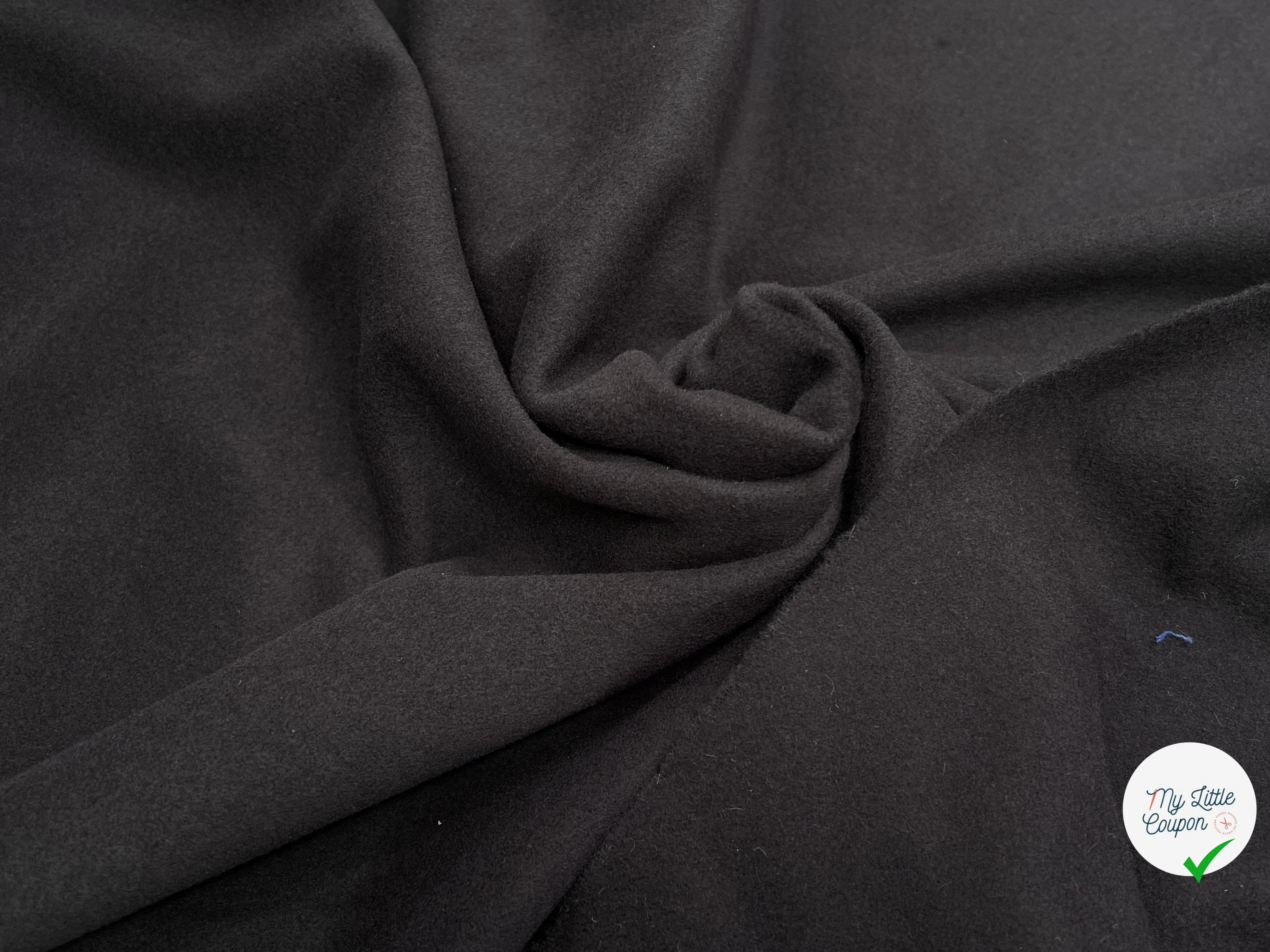 CABAN DE LAINE VIERGE MARRON 15% CACHEMIRE - My Little Coupon